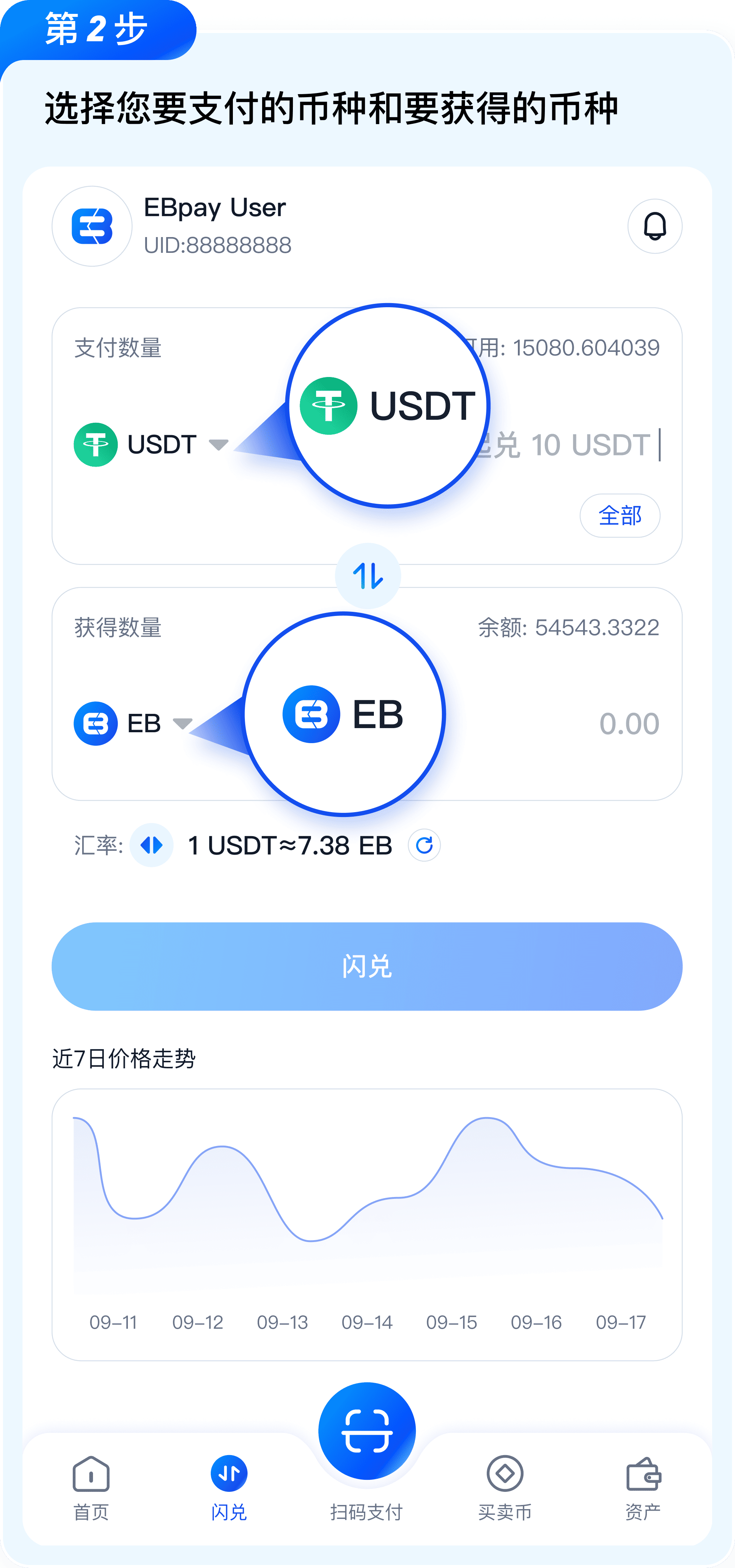 EBPay 闪兑操作教程配图2