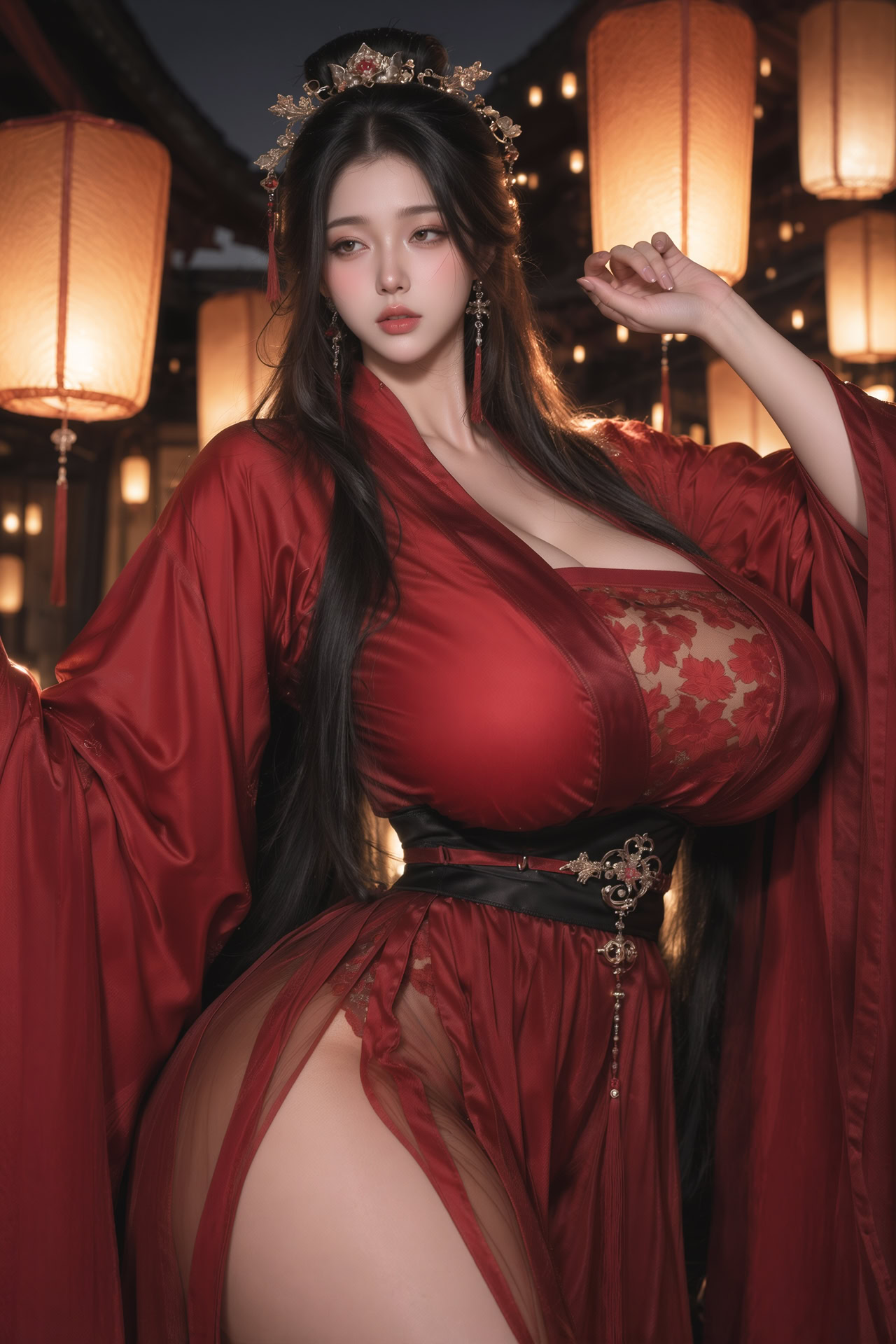 [furi] 熟妇仙母 (AI generated) 動漫轉真人配图1